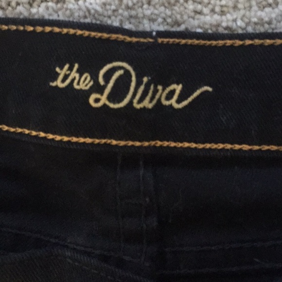 Black straight leg jeans - Picture 3 of 4